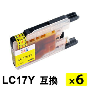 樂天商城 - LC17Y イエロー 【6本セット】 互換インクカートリッジ