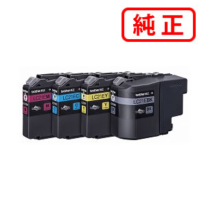 Rakuten - LC21E-4PK 【4色セット】BROTHER ブラザー 純正インクカートリッジ 【沖縄・離島 お届け不可】
