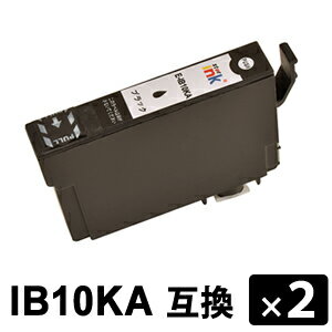 樂天商城 - IB10KA ブラック【2本セット】 互換インクカートリッジ