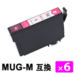 樂天商城 - MUG-M マゼンタ【6本セット】 互換インクカートリッジ
