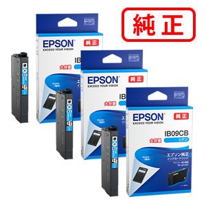 樂天商城 - 【3本セット】 IB09CB シアン EPSON エプソン 純正インクカートリッジ 【沖縄・離島 お届け不可】