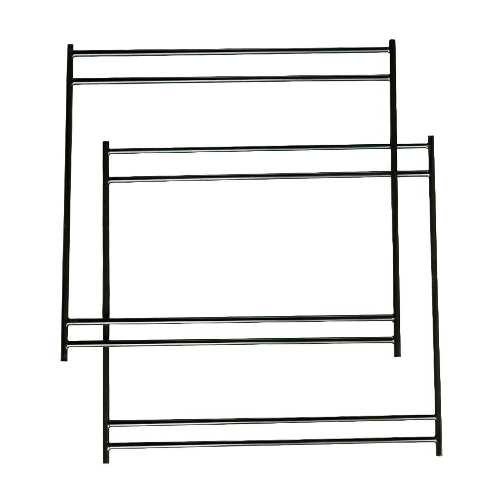アイアンレッグ 470mm×492mm 2個セット キャンプ レジャー アウトドアリビング インダストリアル アイアンあし