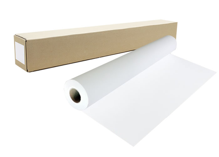 Rakuten - インクジェットロール紙 乳白PET/マット 幅1118mm(B0ノビ)×長さ30m 厚0.21mm プロッター用紙 大判ロール紙 大判インクジェット用紙 大判プリンター 大判印刷 ポスター印刷【沖縄・離島 お届け不可】
