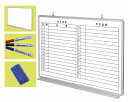 予定表月予定表入りホワイトボード