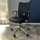 【中古】PRAOα プラオアルファチェア KE-556CHNZ9T1T1 オフィスチェア デスクチェア 肘付き