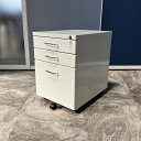 【中古】ワゴン 3段 その他メーカー 収納家具 ホワイト おしゃれ家具
