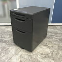 【中古】オカムラ okamura SDシリーズ ワゴン3段 ブラック DS33AJ Z113
