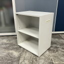 【中古】イトーキ ITOKI フリーワゴン ホワイト キャスター付き オープンワゴン 収納家具 CZRシリーズ HBM-053MLS1-W9