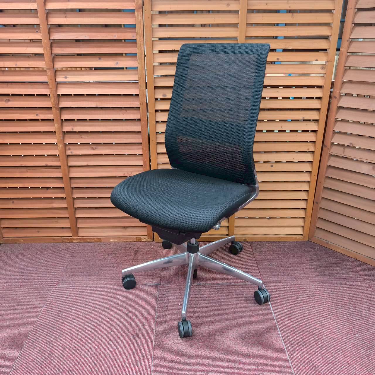 Rakuten - 【中古】コクヨ KOKUYO エアフォート オフィスチェア 事務所椅子 デスクチェア イス ブラック 黒 CRS-GA2300
