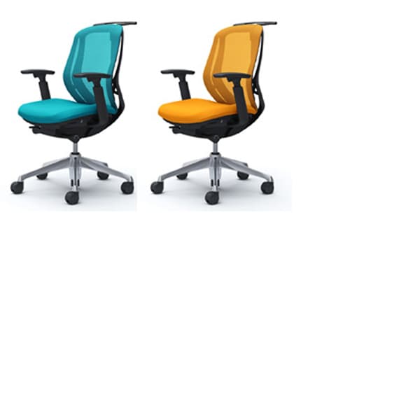 【ポイント10倍】オカムラ チェア Sylphy(シルフィー) 可動肘 背メッシュ ロー ブラックボディ ハンガー付 アルミ脚 C682BR[ オフィスチェア 事務用チェア チェア 椅子 イス 事務椅子 デスクチェア パソコンチェア グッドデザイン賞受賞 高機能 シルフィー ]