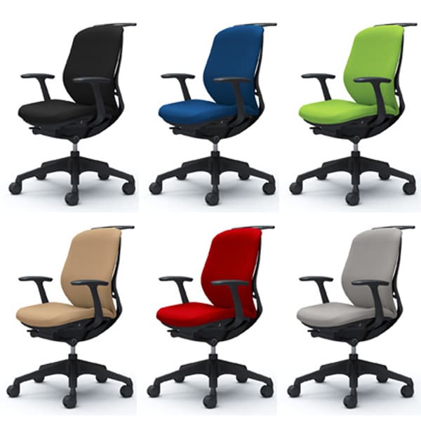 【期間限定ポイント10倍】オカムラ チェア Sylphy(シルフィー) 固定肘 背クッション ロー ブラックボディ ハンガー付 樹脂脚 C644XR[ オフィスチェア 事務用チェア チェア 椅子 イス 事務椅子 デスクチェア パソコンチェア グッドデザイン賞受賞 高機能 シルフィー ]