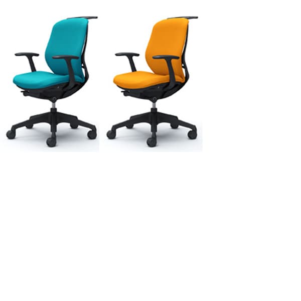 【期間限定ポイント10倍】オカムラ チェア Sylphy(シルフィー) 固定肘 背クッション ロー ブラックボディ ハンガー付 樹脂脚 C644XR[ オフィスチェア 事務用チェア チェア 椅子 イス 事務椅子 デスクチェア パソコンチェア グッドデザイン賞受賞 高機能 シルフィー ] [2]