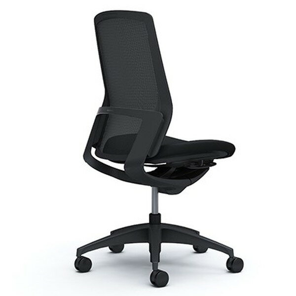 【受注生産品】オカムラ オフィスチェア フィノラ ハイバック 肘なし ブラックパネル ブラックボディ ブラック脚 座クッション ブラック C737MR F1G1[ テレワーク 在宅勤務 在宅ワーク リモートワーク 自宅勤務 在宅 SOHO ] [2]