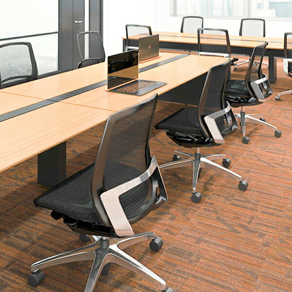 【受注生産品】オカムラ オフィスチェア フィノラ ハイバック 肘なし ブラックパネル ブラックボディ ブラック脚 座クッション ブラック C737MR F1G1[ テレワーク 在宅勤務 在宅ワーク リモートワーク 自宅勤務 在宅 SOHO ] [3]