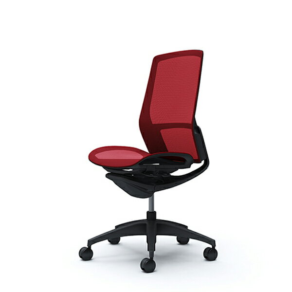 Rakuten - 【受注生産品】オカムラ オフィスチェア フィノラ 肘なし ハイバック メッシュ座 レッド C735MR-F1E9[ テレワーク 在宅勤務 在宅ワーク リモートワーク 自宅勤務 在宅 SOHO ]