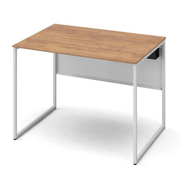 オカムラ 平机 ソリスト スタンダードタイプ ネオホワイト脚 W1000×D700×H720mm ラスティックパイン 3K20LF MGM3 [ テレワーク 在宅勤務 在宅ワーク リモートワーク 自宅勤務 在宅 SOHO ]