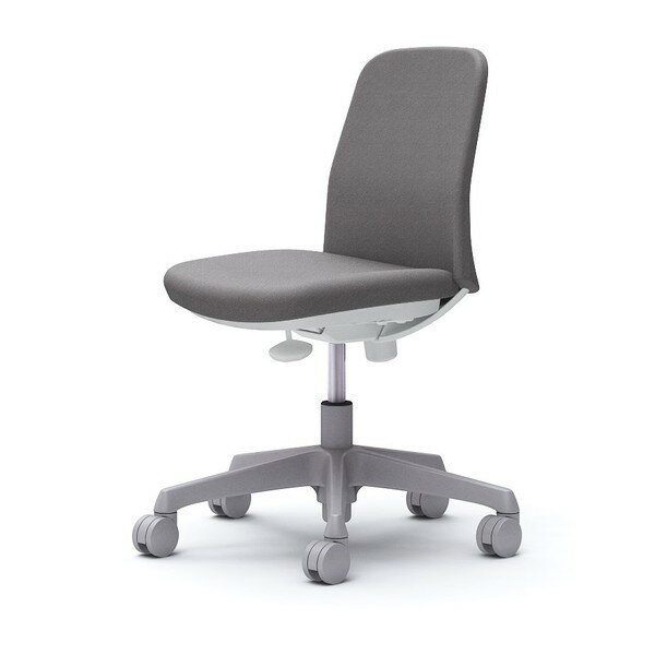 Rakuten - オカムラ ライブス エントリーチェア コンパクトタイプ ホワイトボディ 肘なし グレー CD13BW FXW1 [ Lives EntryChair テレワーク ]