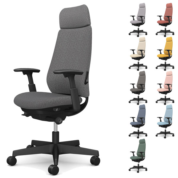 【ポイント10倍】オカムラ チェア ポータム エクストラスタンダードバック ブラックフレーム 背クッシ..