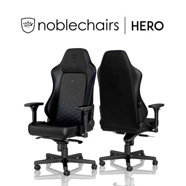 noblechairs ߥ󥰥 HERO ֥롼 NBL-HRO-PU-BBL-SGL