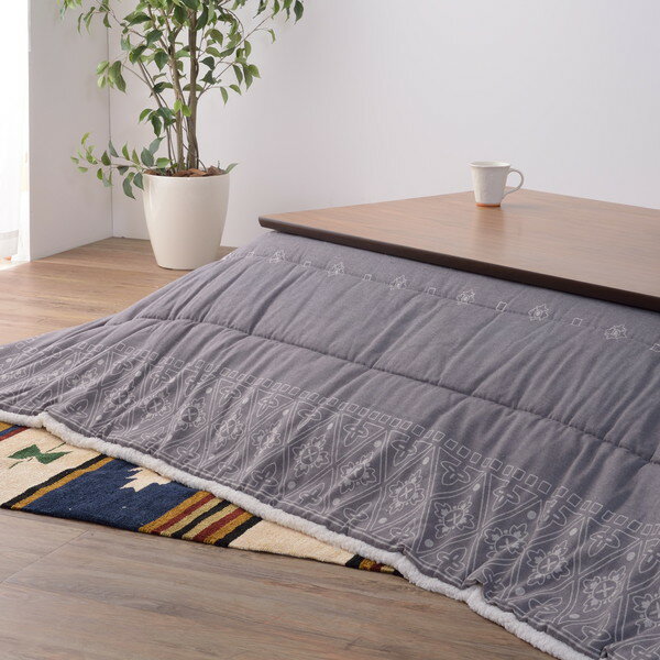 東谷 薄掛こたつ布団 正方形 W185×D185cm KK-237 [2]