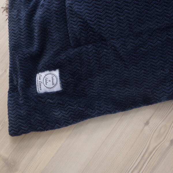 東谷 薄掛こたつ布団 正方形 W190×D190cm ネイビー KK-163NV [2]