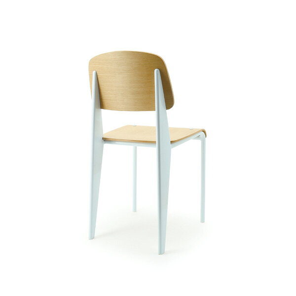 関家具 ダイニングチェア トーラス フレームブラック/座面ナチュラル [ ジャン・プルーヴェ Standard Chair スタンダードチェア リプロダクト ] [2]
