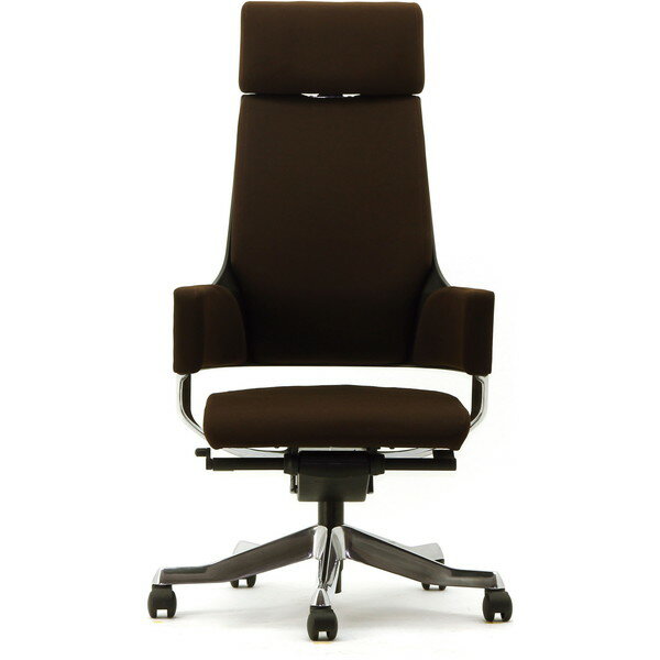 MERRYFAIR デルフィ2 DELPHI II オフィスチェア ハイバック ファブリック ココア