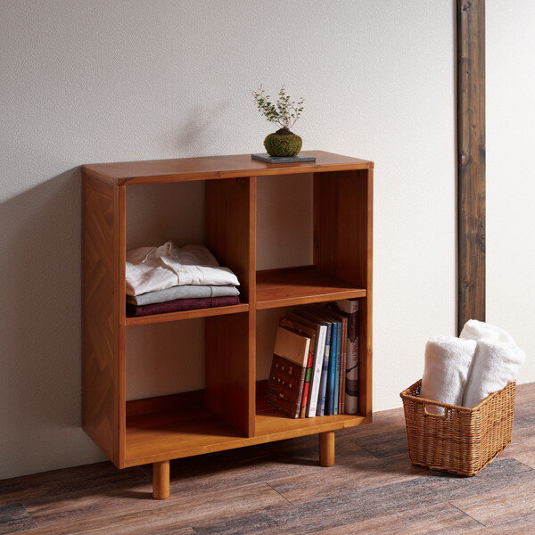 弘益 ヘント オープンラック W700×D300×H800mm HENT-OR70 [ ラック 収納 収納家具 家具 ホームファニチャー ]