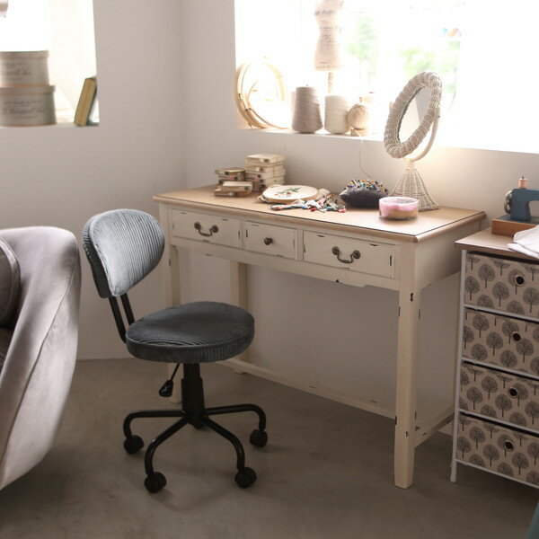 東谷 デスクチェア ブルー KGI-109CBL [ 椅子 いす イス リビング 書斎 子供部屋 ] [3]