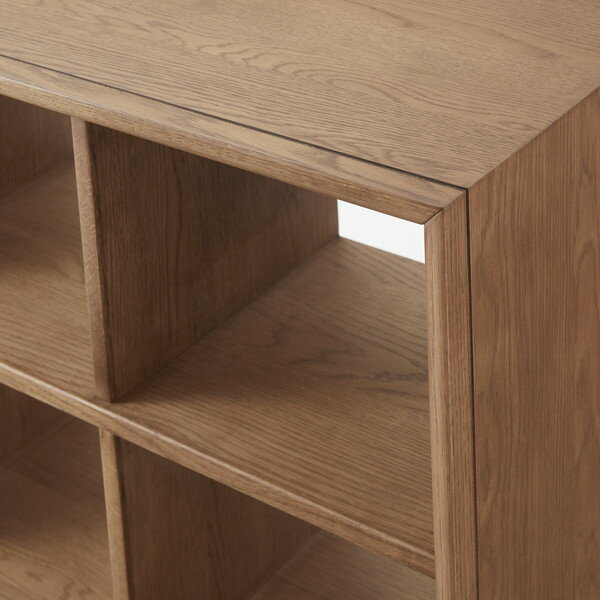 東谷 ティモ オープンシェルフ W1000×D340×H720mm ブラウン TIM-34BR[ シェルフ 収納家具 収納 リビング 木製 ]