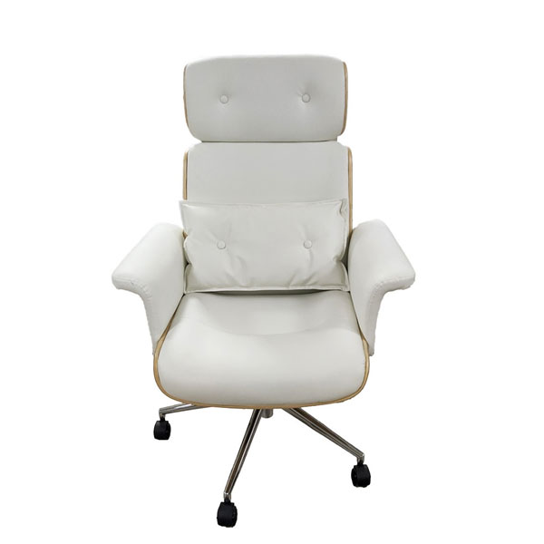 東馬 TM キロ ワークチェア ハイバック ホワイト 家具 椅子 デスクチェア キャスター付 オフィス テレワーク