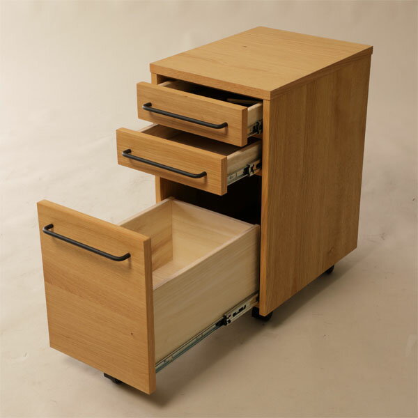 弘益 Glam インワゴン W305×D400×H555mm GLM-WG[ グラム 家具 机 つくえ デスク 収納 リビング シンプル ] [2]