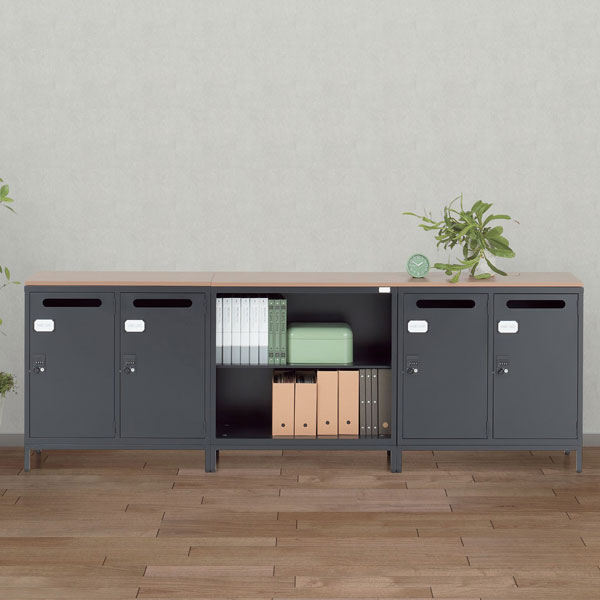 生興 ASKシリーズ スタンドベース ブラック W880×D400×H130mm ASK-SB[ オフィス家具 収納 収納家具 書庫 スチール書庫 ]