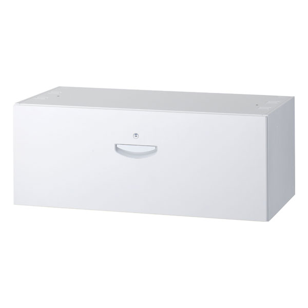 Rakuten - 生興 クウォール 1段ラテラルキャビネット 下置用 W900×D450×H350mm RW45-135D[ オフィス家具 収納 収納家具 スチール書庫 システム収納庫 ]
