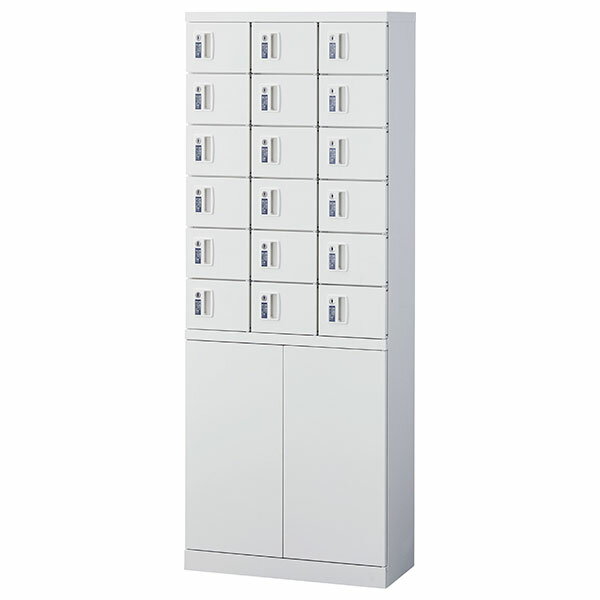 ���� ��ʪ������å��� 3��6�� 18���� �����򴹾� W600��D300��H1600mm �ۥ磻�� KLKW-18H-TN ��Ǽ�ȶ� ���å��� ��ʪ ������ ...