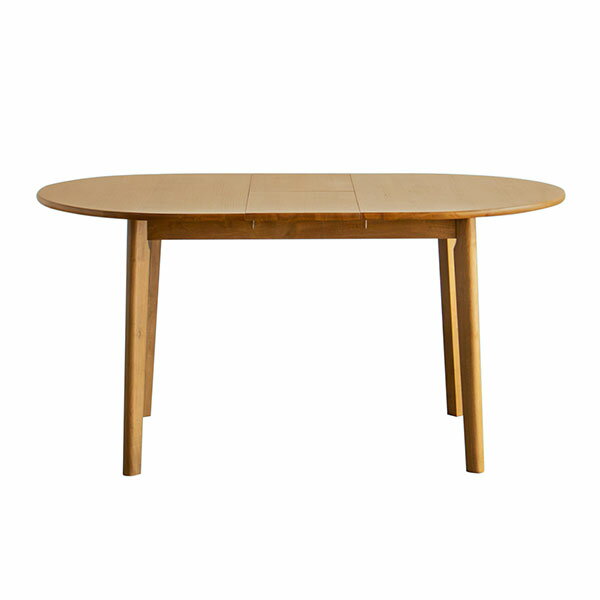 楕円形 伸長式ダイニングテーブル アルグ 幅1200mm 幅1500mm 奥行900mm 高さ720mm 東馬