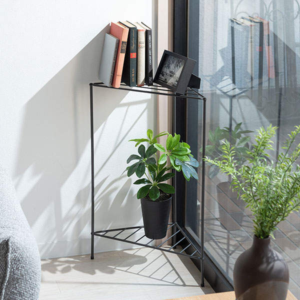 【ポイント5倍】ラック 幅450mm 奥行230mm 高さ650mm ダークグレー MIP-10DGY 東谷 [3]