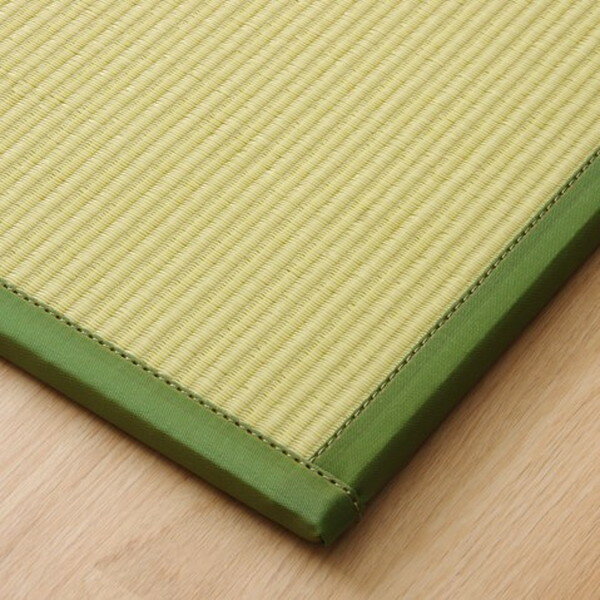 イケヒコ スカッシュ PPユニット畳 67×67cm 9枚入 グリーン SKSU676709