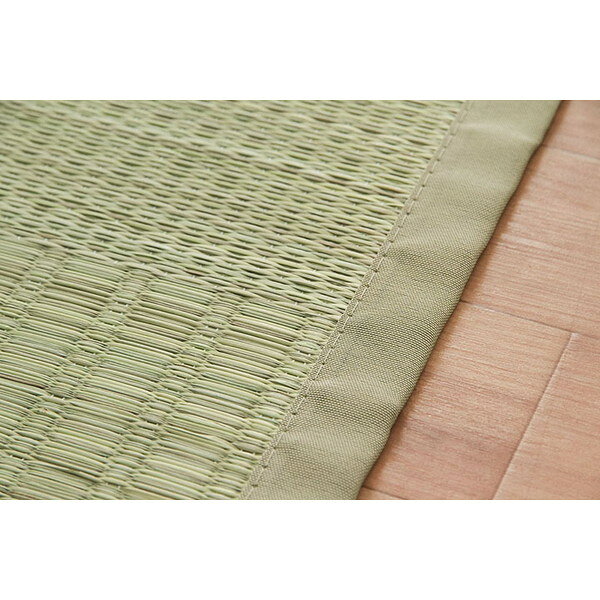 イケヒコ グラッセ い草上敷き 純国産 格子柄 本間2畳 (約191×191cm) WEED01hn [3]