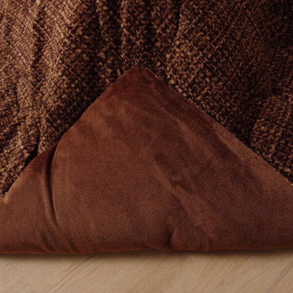 イケヒコ ノート 薄掛こたつ布団 長方形 190×240cm ブラウン NOT190240 [2]