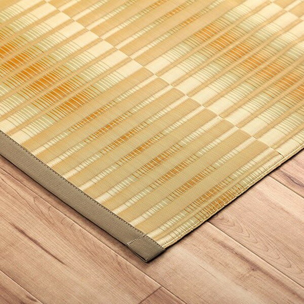 イケヒコ ポリプロピレンラグ 日和 本間2畳 (191×191cm) ベージュ HYR191191 [ 洗える PPラグ ラグ カーペット 国産 日本製 ] [3]