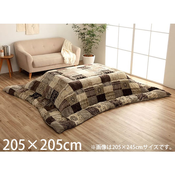 イケヒコ スターシャ こたつ布団 撥水加工 正方形 205×205cm ベージュ G7800619 [ こたつ 掛け布団 厚..