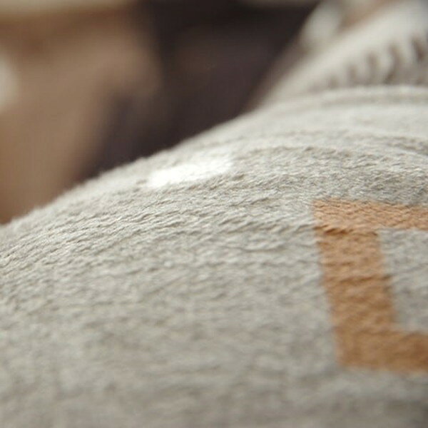 イケヒコ シンシア こたつ布団 ギャッベ柄 長方形 205×285cm ブラウン SNS205285 [ こたつ 掛け布団 厚掛け 北欧調 日本製 ] [2]