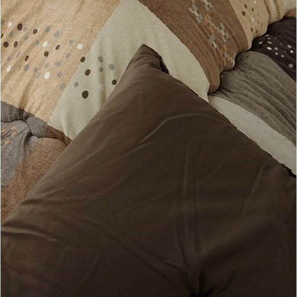 イケヒコ シンシア こたつ布団 ギャッベ柄 長方形 205×285cm ブラウン SNS205285 [ こたつ 掛け布団 厚掛け 北欧調 日本製 ] [3]