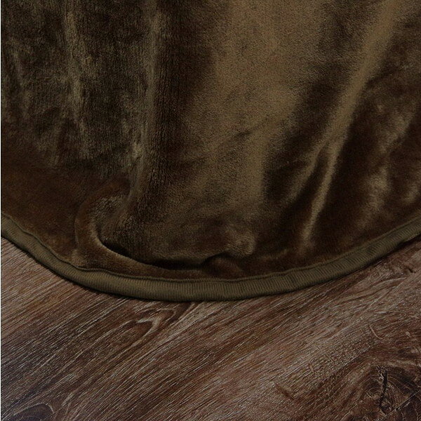 イケヒコ フラリー こたつ中掛け毛布 ハイタイプ 正方形 90×90×65cm ブラウン FLR90 [ こたつ こたつ布団 中掛け 毛布 高脚用 ボックス型 洗える ] [2]