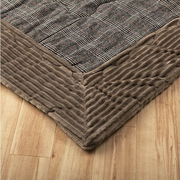 イケヒコ バラン 薄掛こたつ布団 長方形 190×240cm グレー G6840819 [ こたつ こたつ布団 薄掛け コンパクト収納 洗える ]