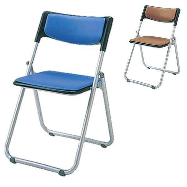アイリスチトセ 折りたたみ椅子 スタッキングチェア SS-Sシリーズ スチールフレーム 背・座パッド SS-S..