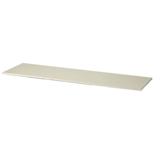 Rakuten - 生興 クウォール システム収納庫 天板(ニューグレー) W1800×D450×H20 RG45-T180C [書庫 木製書庫 キャビネット 収納家具 壁面収納 壁面家具 書庫用天板 オプション 本棚 書棚 オフィス家具 オフィス用 オフィス用品 オフィス収納 灰色]