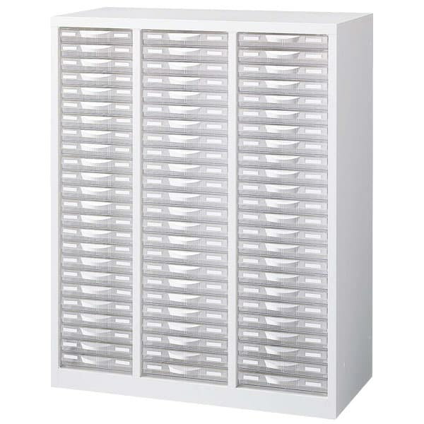 生興 ニュースタンダード書庫 A4対応書庫 ANWシリーズ(ホワイト) 下置き用(アジャスター付) B4・A4混合プラスチックキャビネット書庫 W880×D400×H1120 ANW-N34P72 [収納家具 整理ケース オフィス家具]