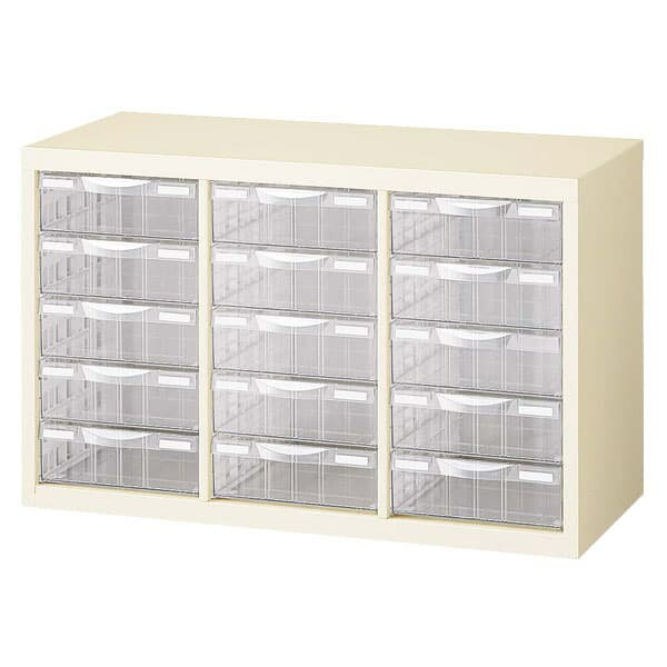 ■ 商品スペックA4クリアフォルダもスッキリ収まる整理ケースサイズW777×D340×H495mm重量15kg材質本体：スチール製、メラミン焼付塗装(ニューグレー色)プラスチック引出し：PS樹脂(再生20%)レール：PP樹脂(再生100%)形態完成品備考グリーン購入法適合製品本体：ニューグレー付属品：タイトルシールA4版3列深型5段※ルート配送の為、時間指定はできません。(配送時間：9〜17時)※受注生産品については別途ご案内申し上げます。※お客様都合による返品・交換はお受けしておりません。※イメージ画像のその他の家具・小物は付属しておりません。※商品は原則、1階(軒先)または車上渡しとなります。【検索キーワード】通販 通信販売 配達 配送 楽天 オフィス家具 ニューグレー A4版整理ケース 書庫収納型 プラスチック引出し A4G-P305L 生興 セイコー SEIKOFAMILY